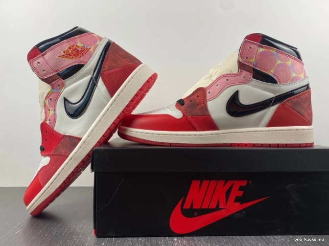 Rep Onekick 1 THE DV1748-601 OG SPIDER-MAN SPIDER-VERSE HIGH ACROSS JORDAN 0607